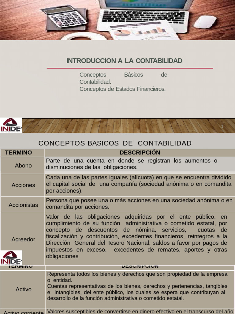 1 1 Conceptos Basicos De La Contabilidad Pdf Contabilidad Bancos