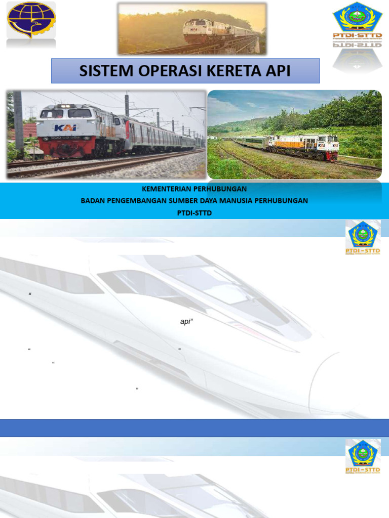Sistem Operasi Kereta Api di Indonesia | PDF