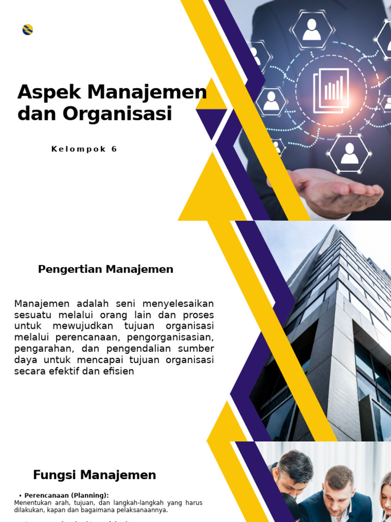 Yellow and Blue Modern Professional Quality Management Principles ...