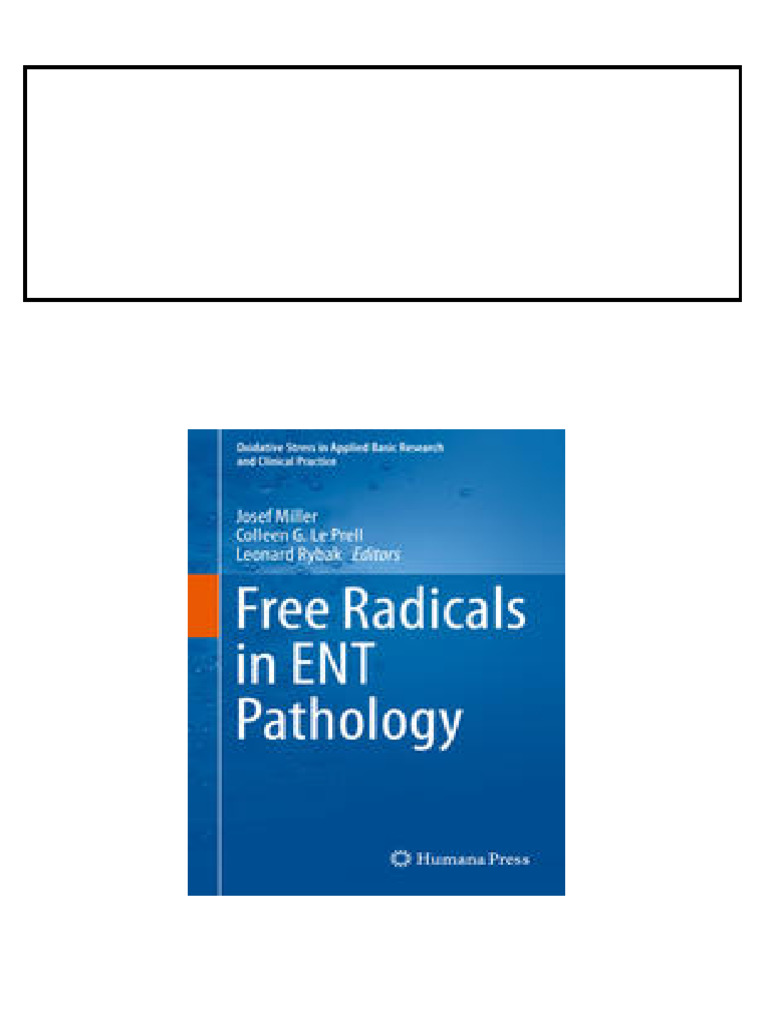 Free Radicals in ENT Pathology 1st Edition Josef Miller download | PDF ...