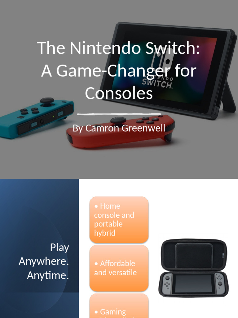 Nintendo Switch: Affordable Gaming Revolution | PDF