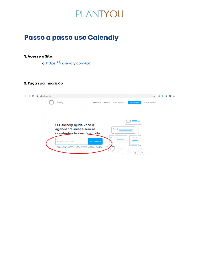 Guia Completo para Usar o Calendly | PDF