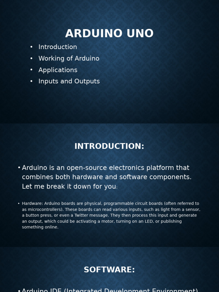 Applications of Arduino Uno Explained | PDF | Arduino | Electrical ...