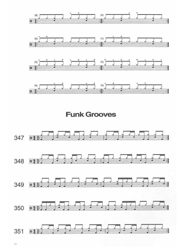 Funk Grooves Pdf