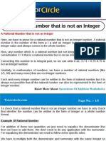 A Rational Number That Is Not An Integer