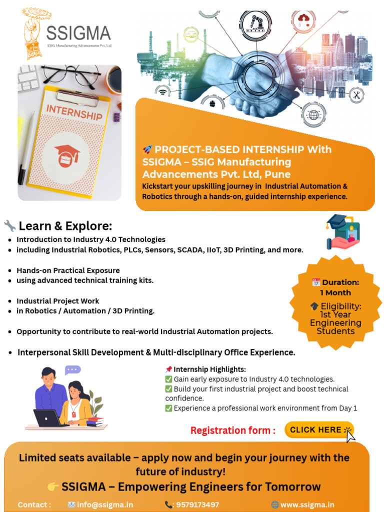 Industrial Automation Internship Program | PDF