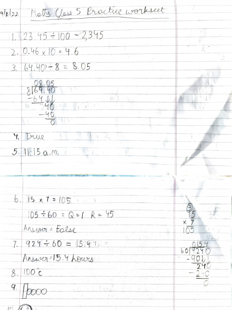 MSULAS Practice Worksheet | PDF