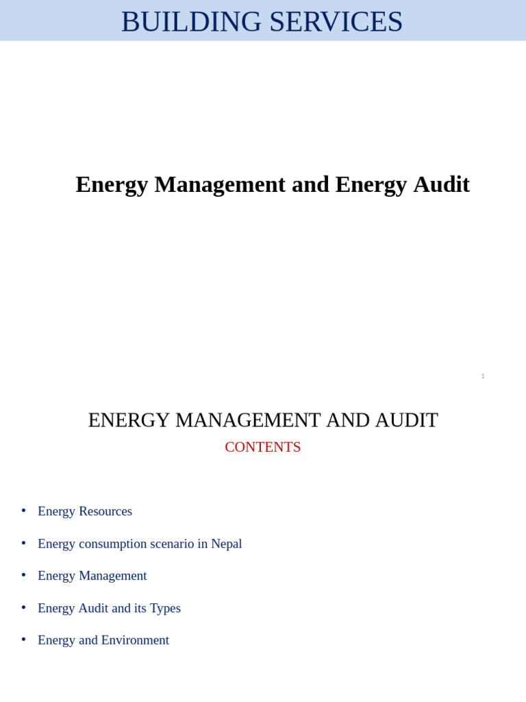 Energy Management and Audit | PDF | Combustion | Climate Change