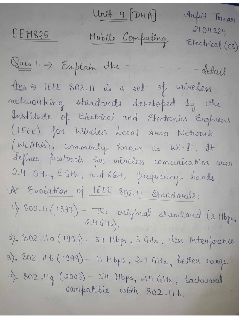 Arpit Tomar Mobile Computing Pdf