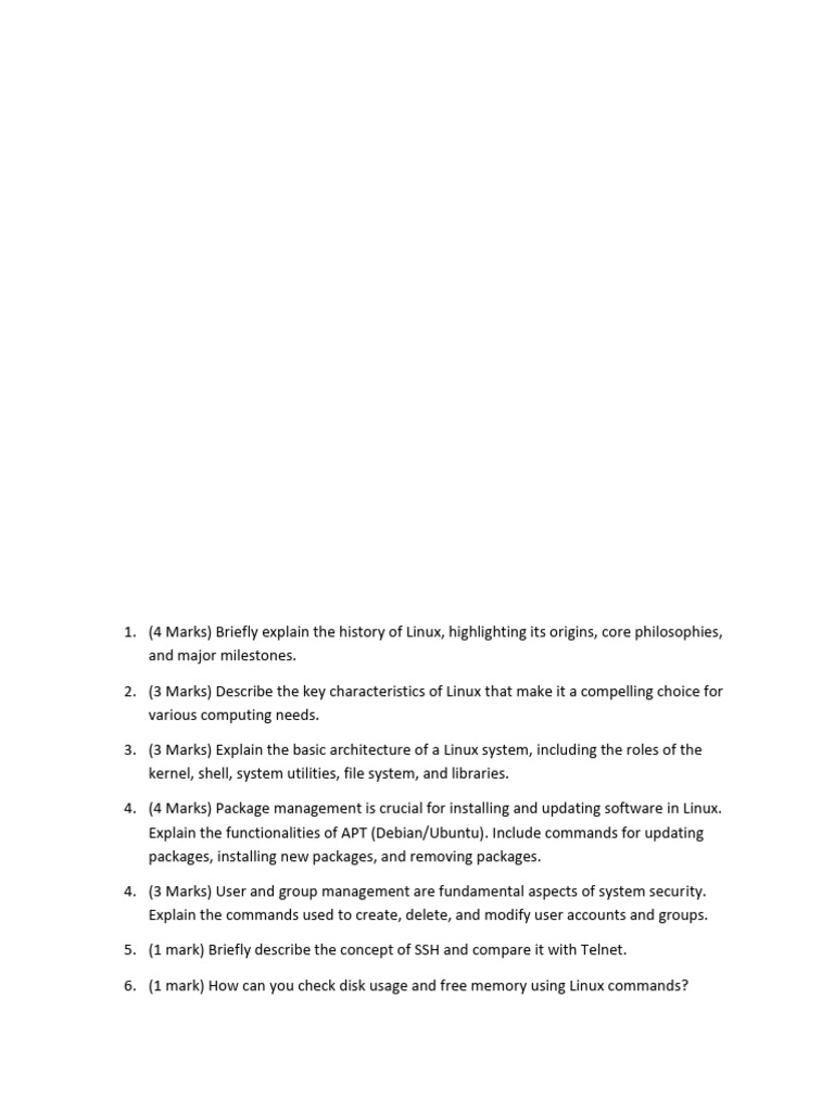 Networking and Linux Administration Guide | PDF | Computer Engineering ...