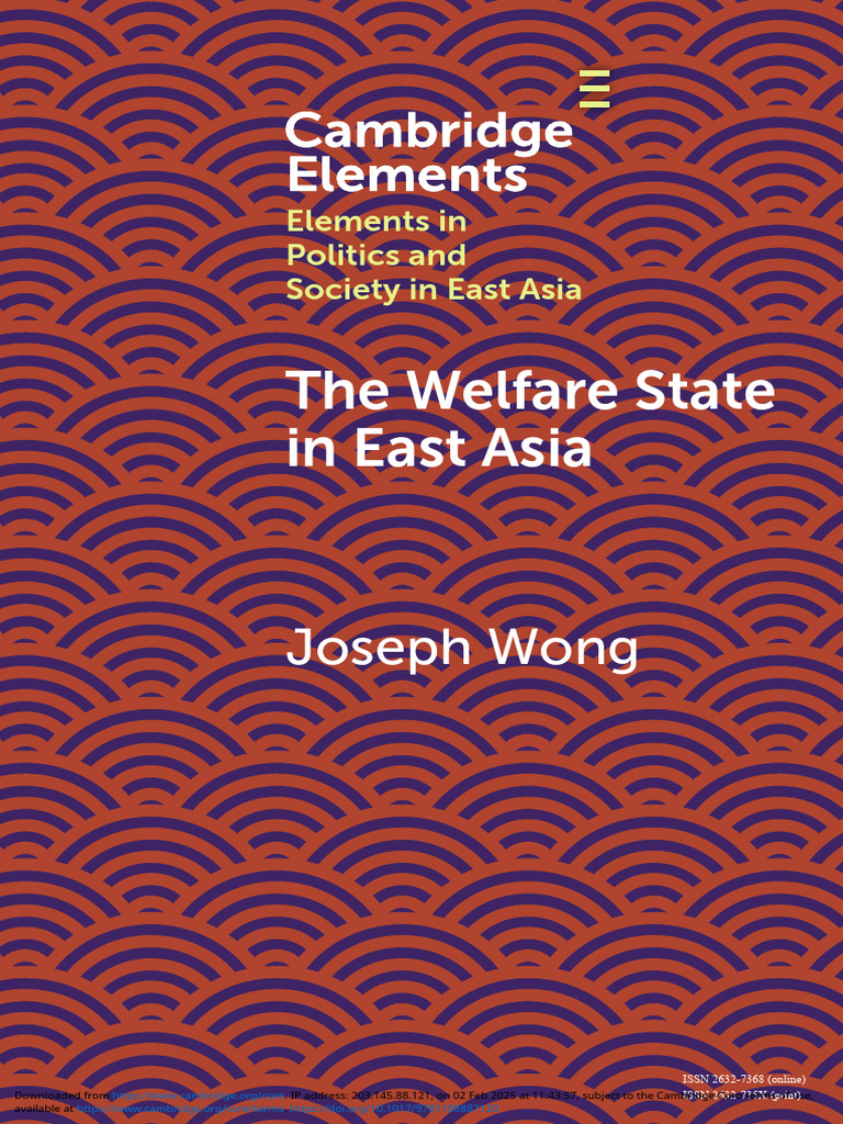 The Welfare State in East Asia | PDF | Democratization | East Asia