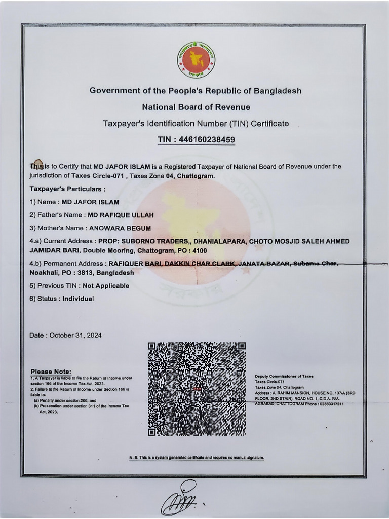 Tin Jafor | PDF