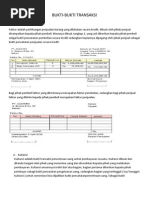 Contoh Bukti - Bukti Transaksi