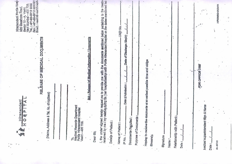 Release Form | PDF