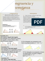 Congruencia y Semejanza