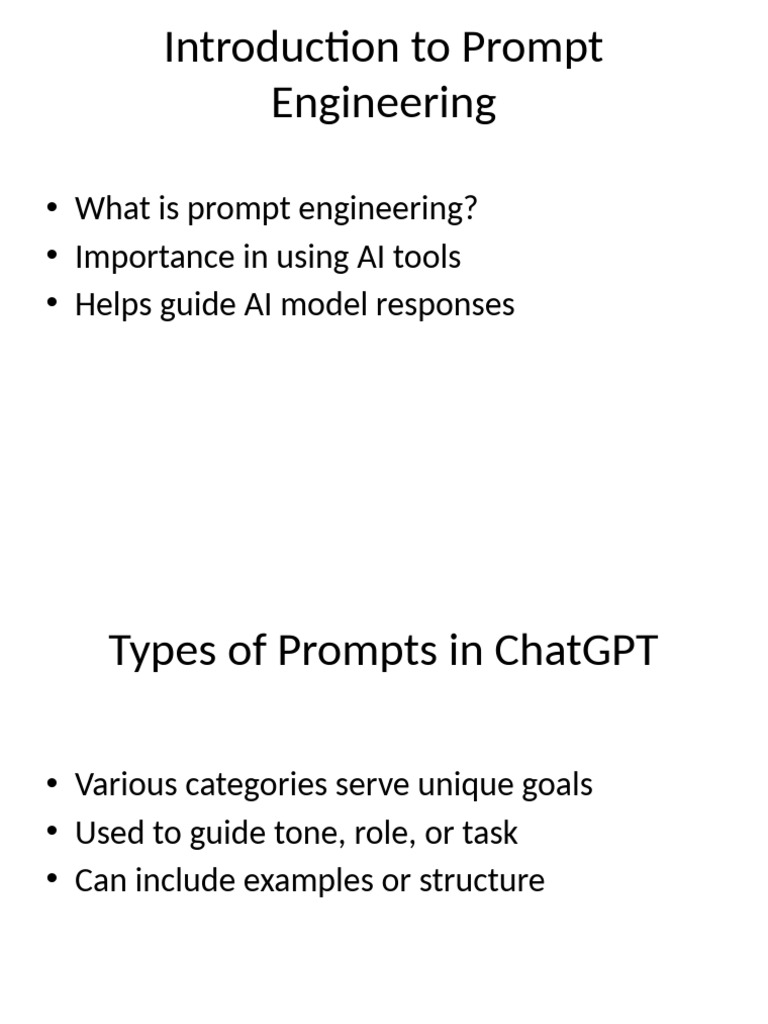 Introduction to Prompt Engineering | PDF | Cognition | Learning