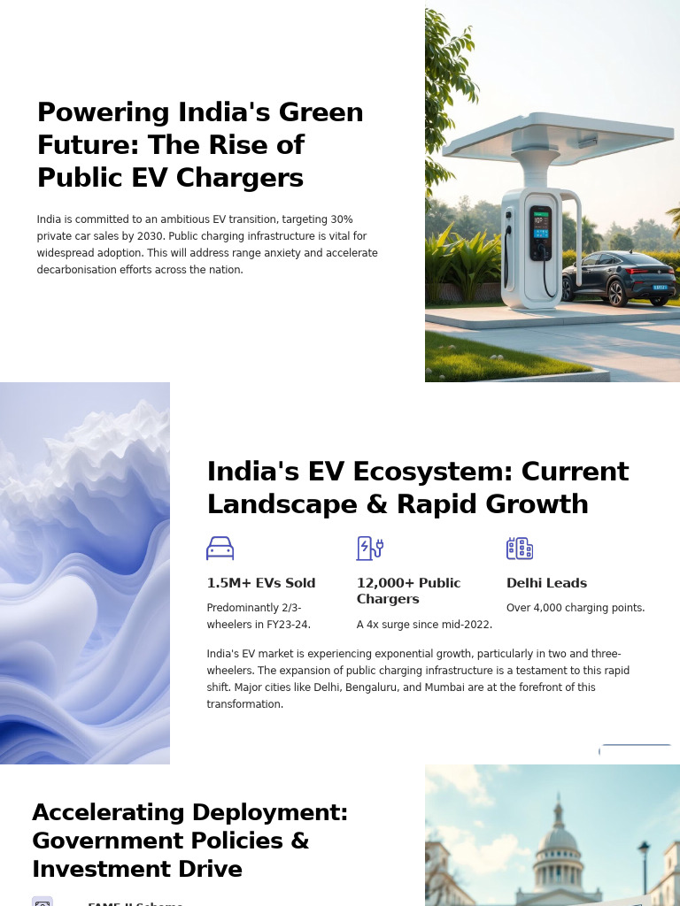 India's Public EV Charging Surge | PDF | Electric Vehicle | Renewable ...