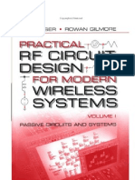 Practical RF Circuit Design For Modern Wireless Systems Volume 1