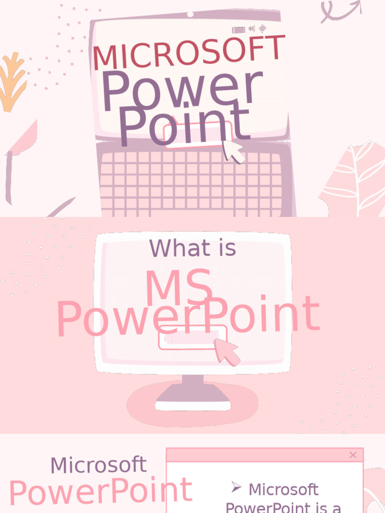 Microsoft PowerPoint Overview and Features | PDF | Microsoft Power ...
