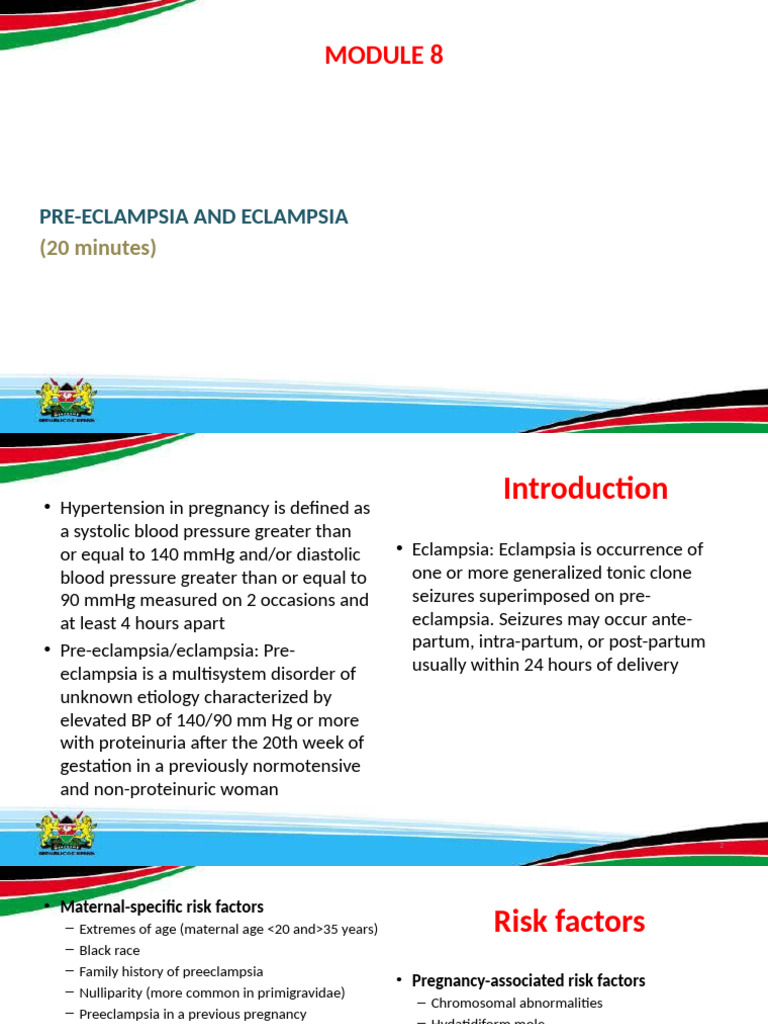 Preeclampsia Management Guidelines 2024 | PDF | Medical Specialties ...