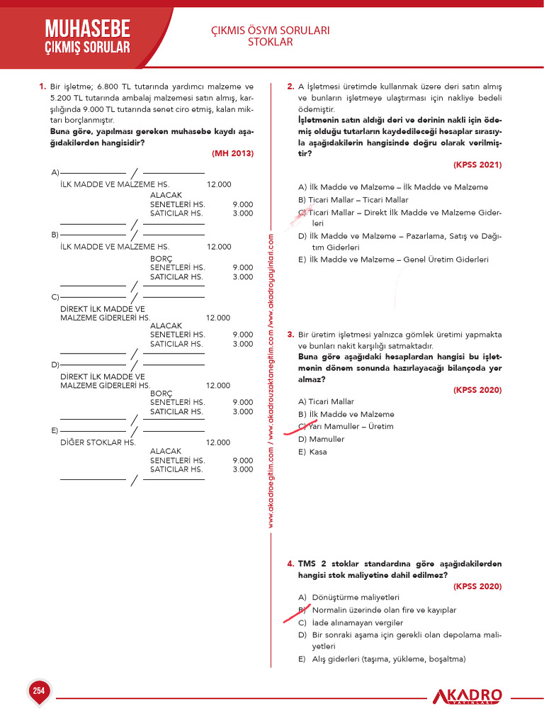A Kadro Muhasebe | PDF