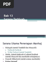 Bab 13 Sarana Tarbiyah