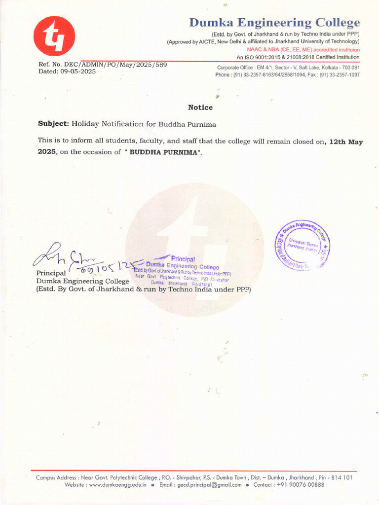 Notice 1 | PDF