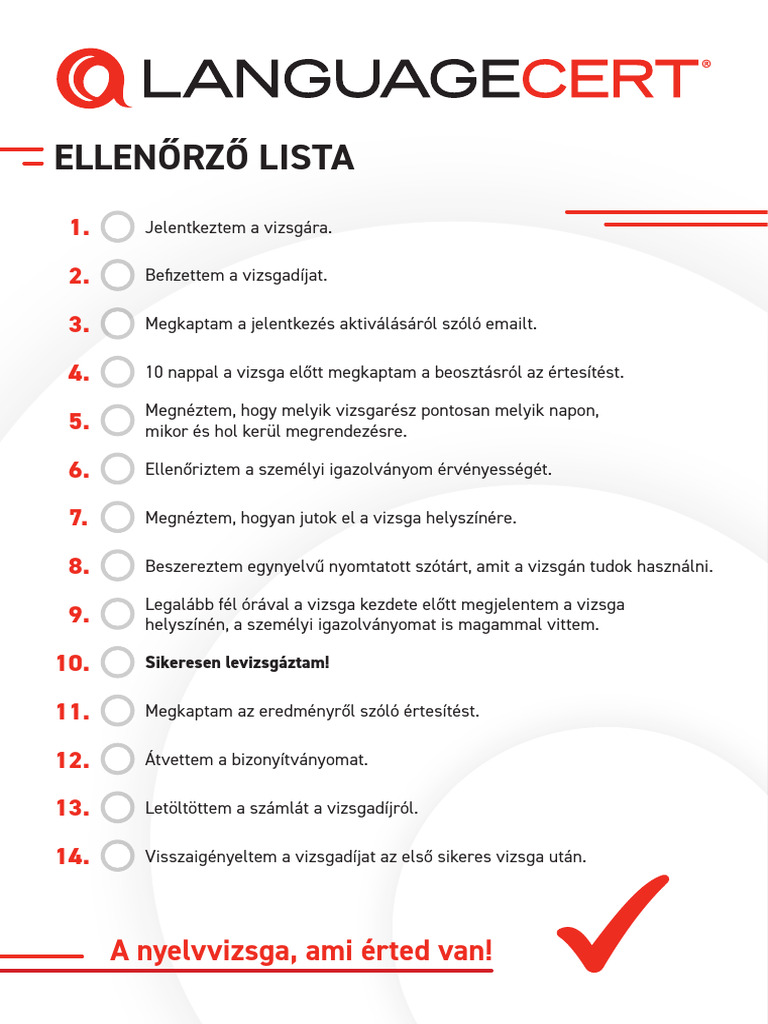 Checklist | PDF