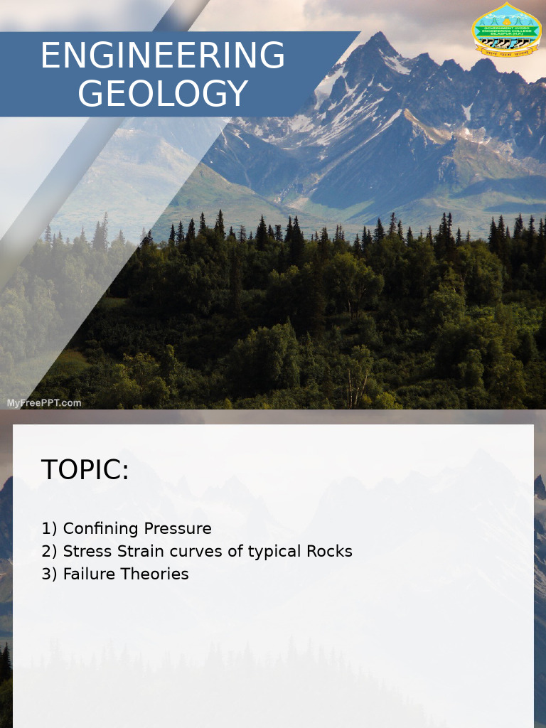 Understanding Confining Pressure in Geology | PDF | Deformation ...