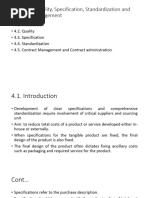 Standard Purchase Specification Guide | PDF | Specification (Technical ...