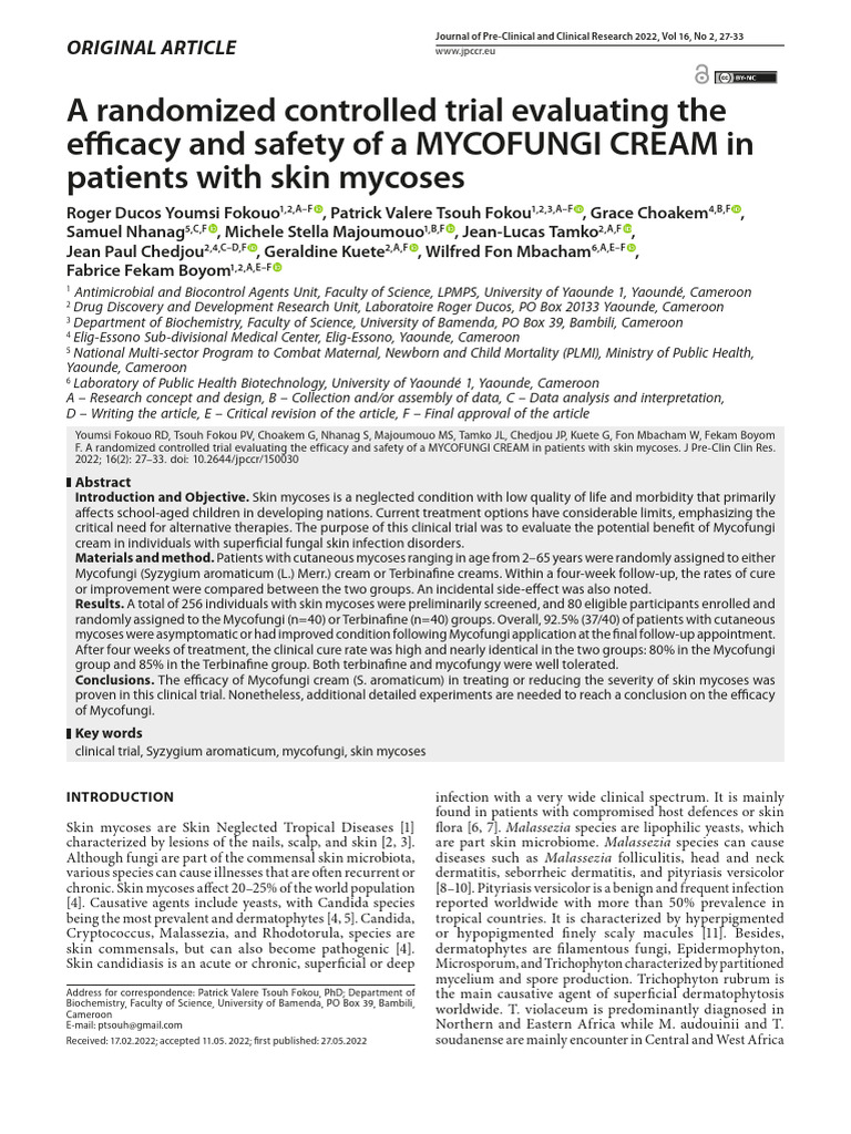 A Randomized Controlled | PDF | Diseases And Disorders | Medical ...
