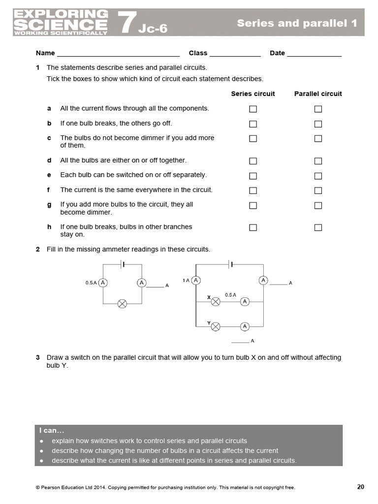 7jc6 Series Parallel 1 | PDF