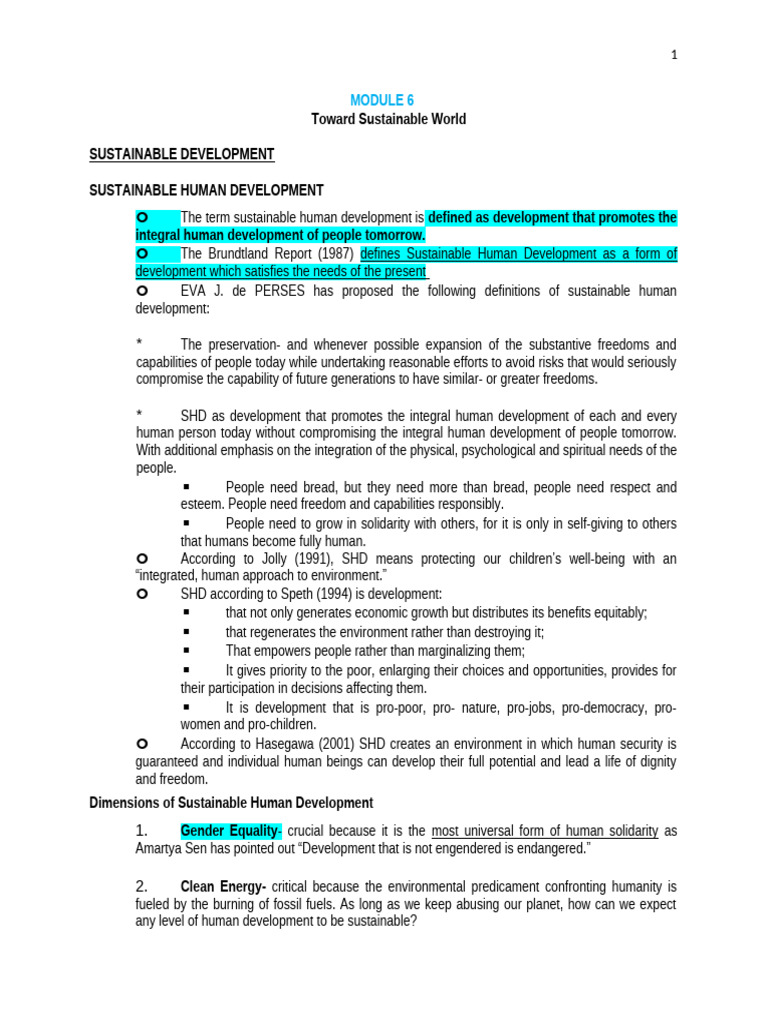 Towards Sustainable World Pdf Food Security Sustainability