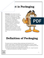 What is Packaging in 40 Characters