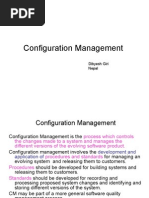 Configuration Management, Software Project Management