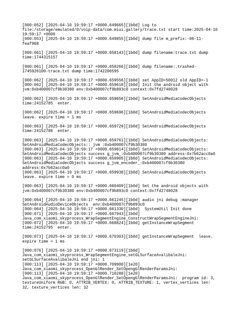 Trace | PDF | Filename | Computing Platforms