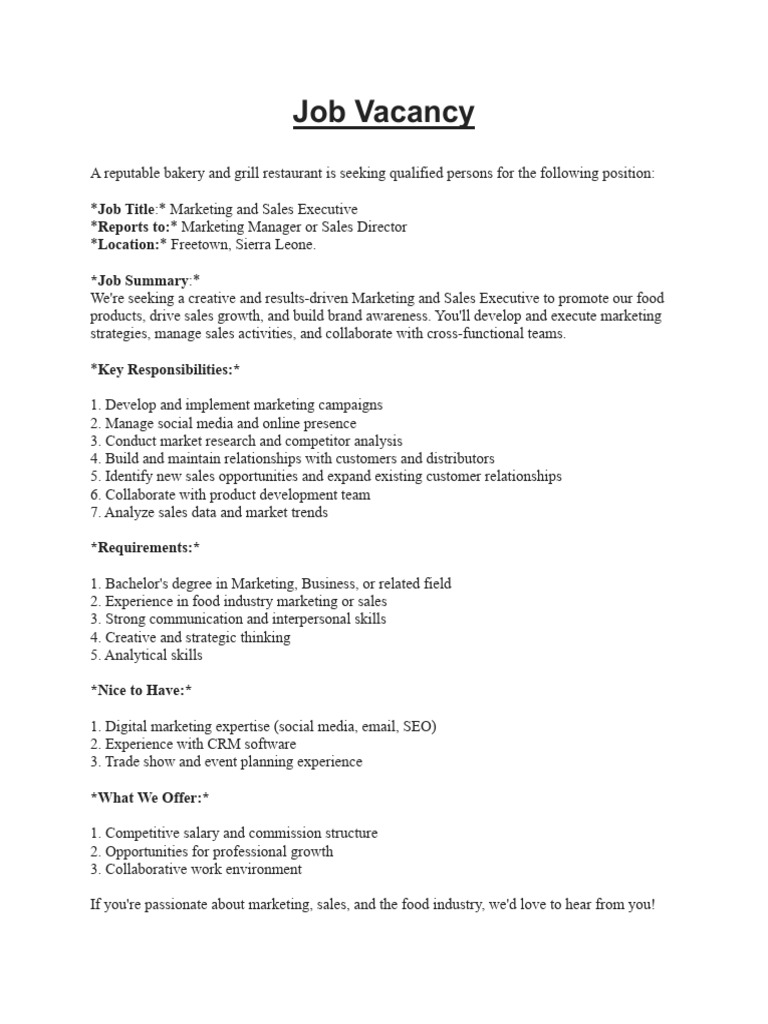 Marketing and Sales | PDF
