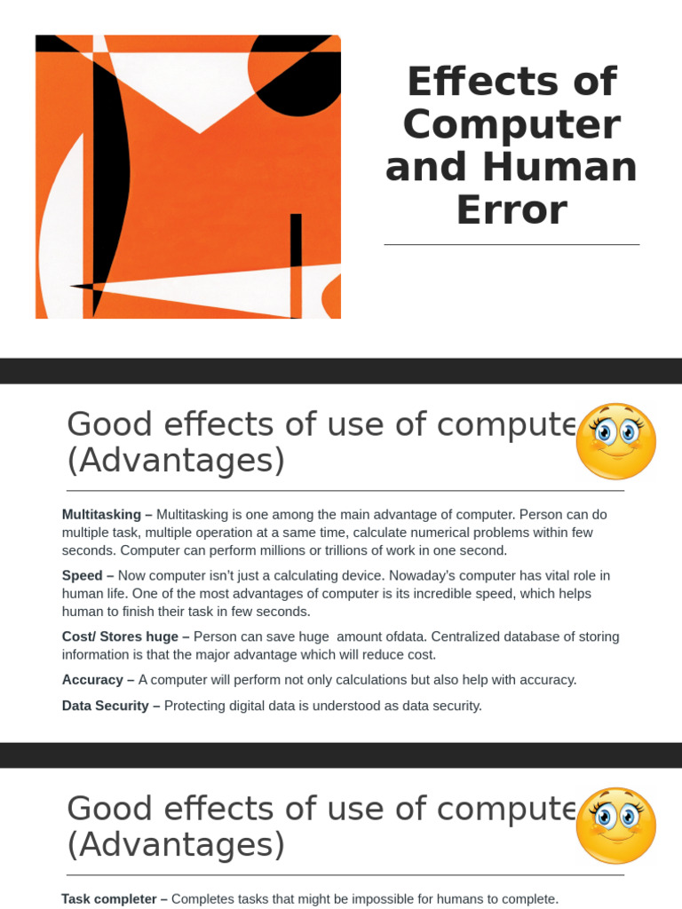Effects of Computer and Human Error | PDF | Malware | Cybercrime