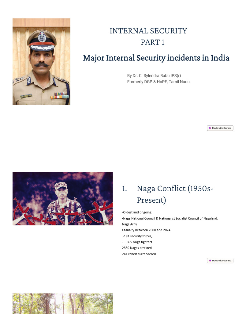 Internal Security An Introduction Part 1 | PDF