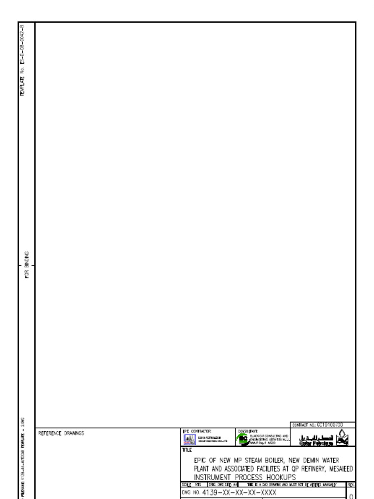 4139 A4 Autocad Template 2 | PDF