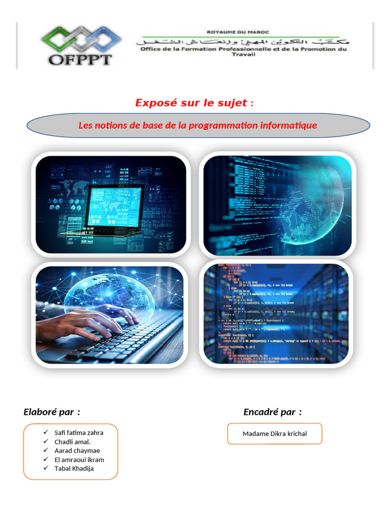 Notions de base en programmation informatique | PDF | Programmation ...