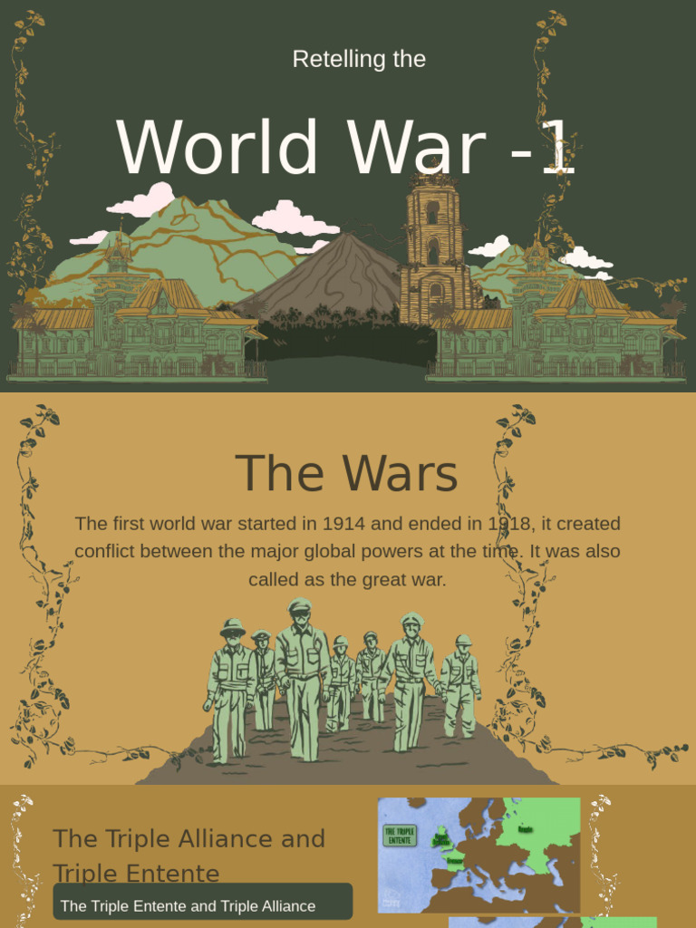World War - 1 | PDF | Allies Of World War I | Austria Hungary