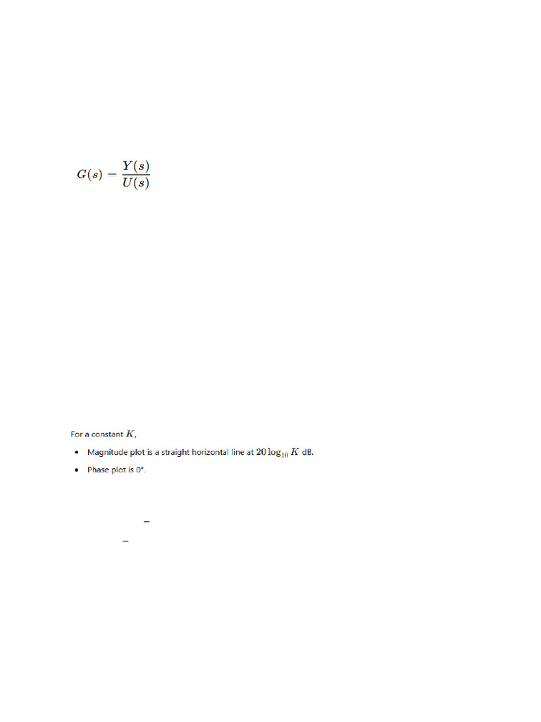 Understanding Transfer Functions in Control Systems | PDF | Electronic ...