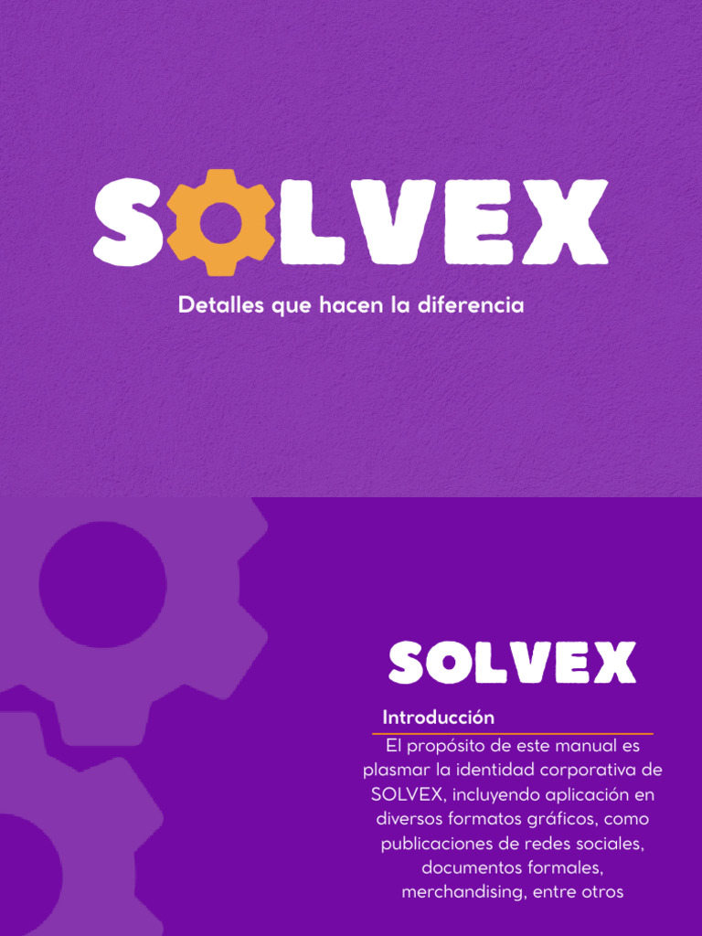 SOLVEX Manual de Identidad | PDF