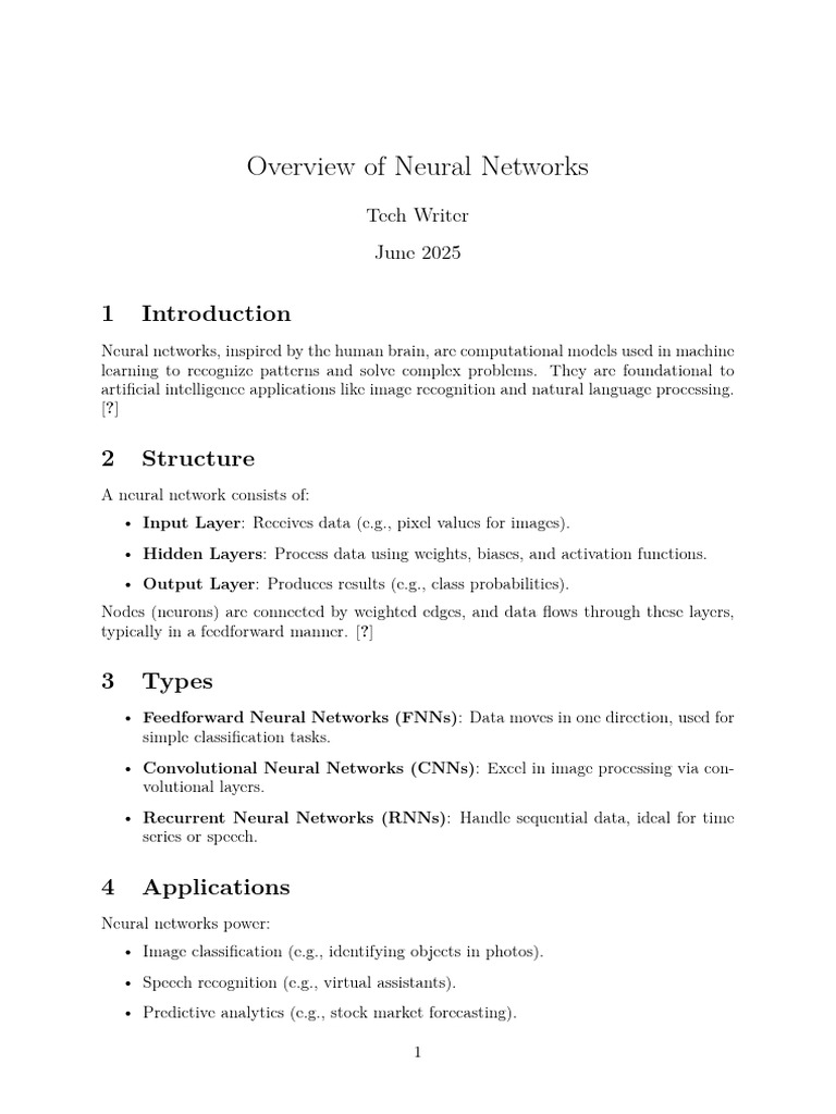 Understanding Neural Networks Basics | PDF
