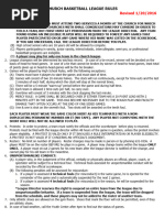 School Intramurals Program Brochure in Teal and Lime Green Flat ...