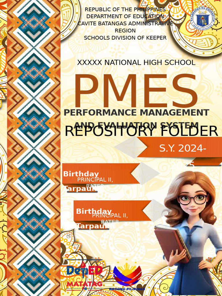 PMES Portfolio for SY 2024-2025 | PDF | Educational Assessment | Teachers