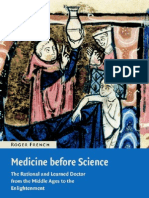 French - Medicine Before Science. The Business of Medicine From The Middle Ages To The Enlightenment (2003)