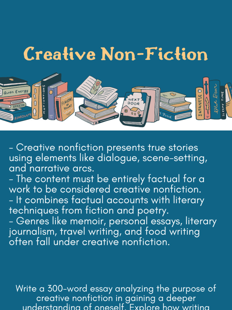Creative Non Fiction Pdf