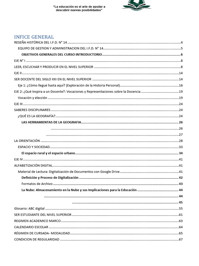 C.I. GEO 2025 (2) | PDF | Maestros | Enseñando
